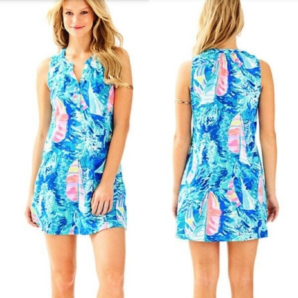 Lilly Pulitzer Sleeveless Essie Dress Size XXS